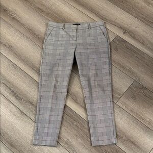 Theory treeca dress pants size 10 Brant check